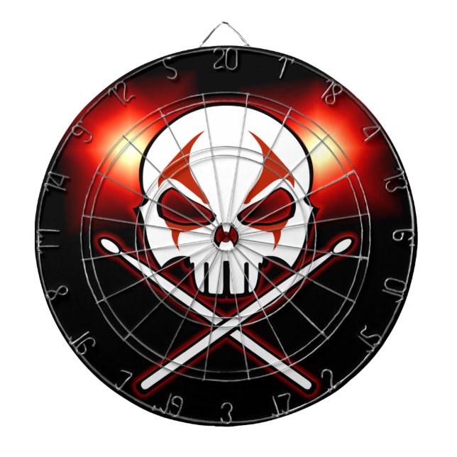 Den tunga Dartboard-Coolan Metall Sten & rulltavla Darttavla (Framsidan)