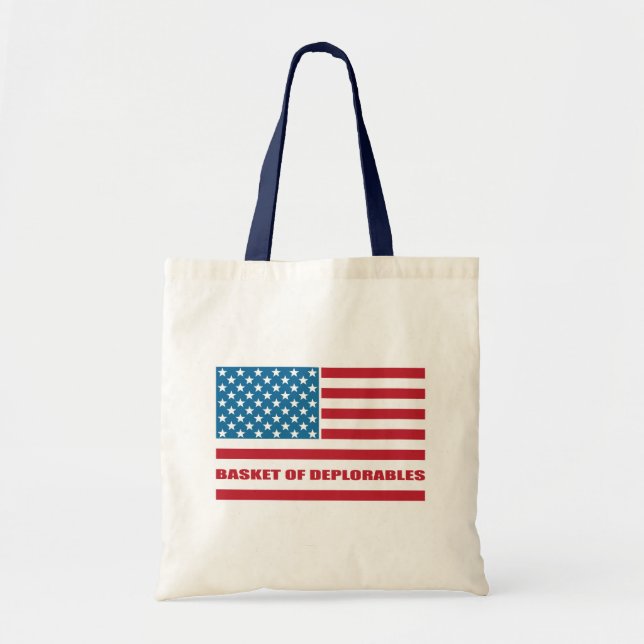 Den tunna basketen av den Deplorables amerikanska Tygkasse (Framsidan)