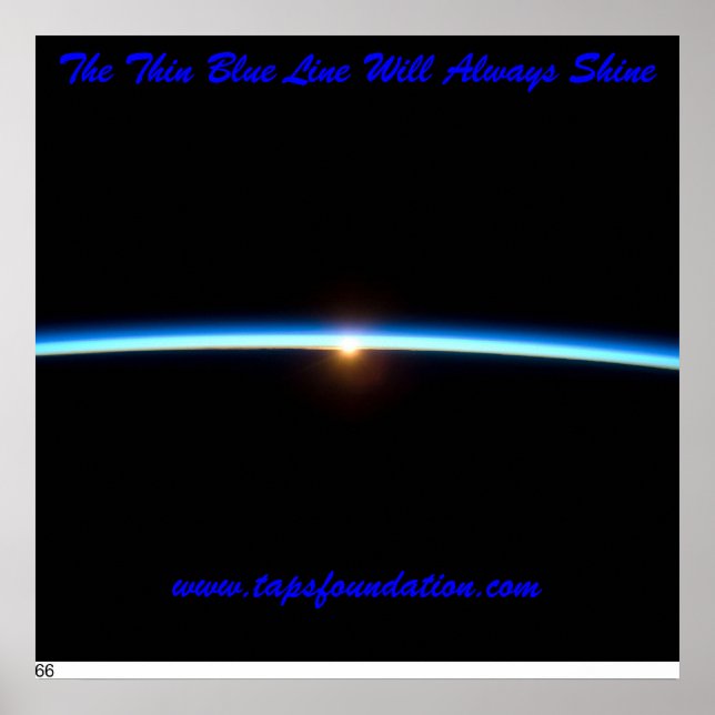 Den tunna blå linjen Poster (Framsidan)