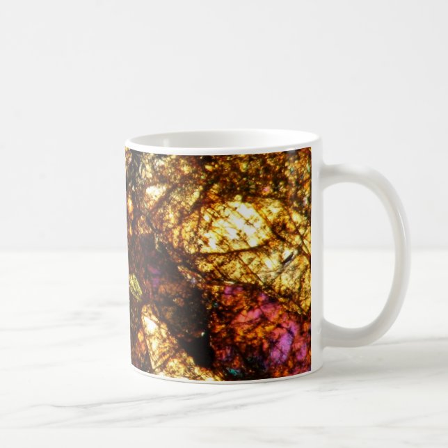 Den tunna meteoriten 1877 för den NWA-kaffekoppen Kaffemugg (Höger)