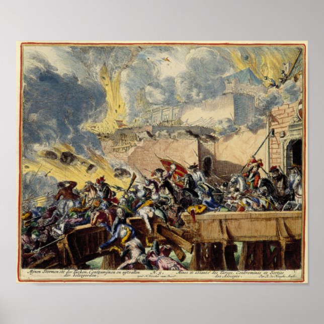 Den turkiska belägringen av Wien 1683 Poster (Framsidan)