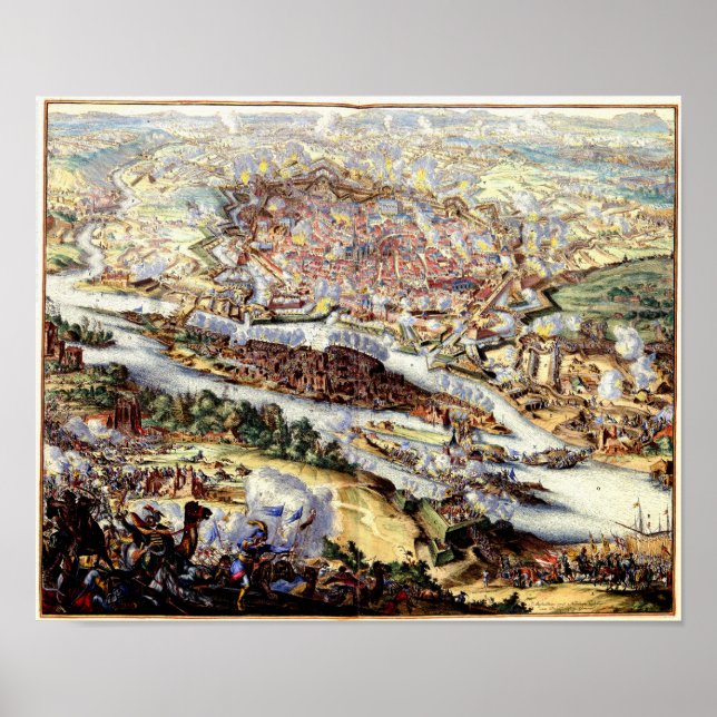 Den turkiska belägringen av Wien 1863 Poster (Framsidan)