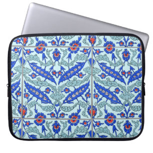 Den turkiska turkosgränsen belägger med tegel laptop sleeve