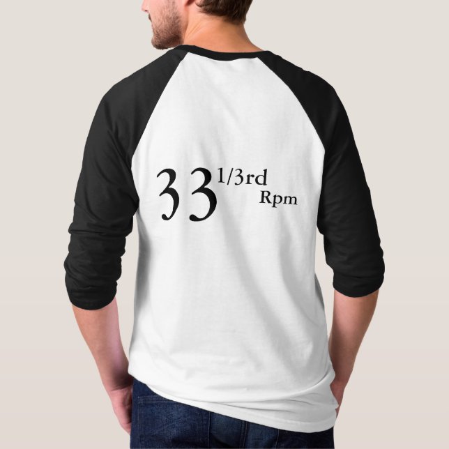 Den tvångsmässiga Funkyn Baseball-garantin T Shirt (Baksida)