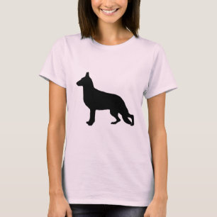 Den tyska herden utrustar tee shirt