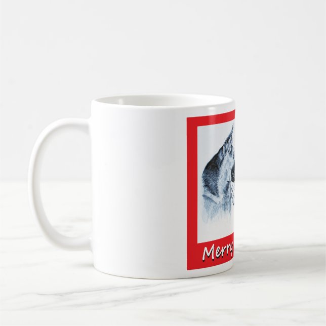 Den tyska julherden och Jultomten Kaffemugg (Vänster)