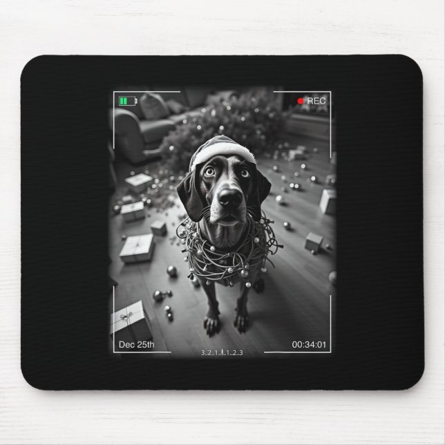 Den tyska julhögtalaren Krävs på kamera Musmatta (Framsidan)