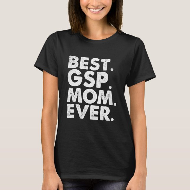 Den tyska kortsiktiga högtalaren Mamma någonsin Hu T Shirt (Framsida)