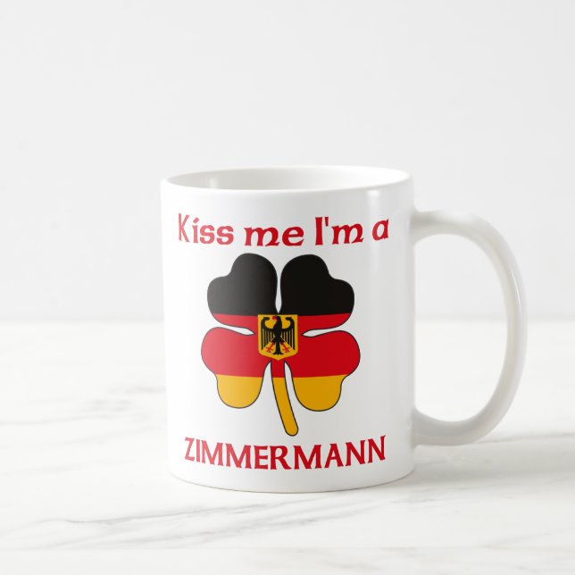 Den tyska personligen kysser mig I-förmiddagen Kaffemugg (Höger)
