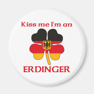 Den tyska personligen kysser mig I-förmiddagen Magnet