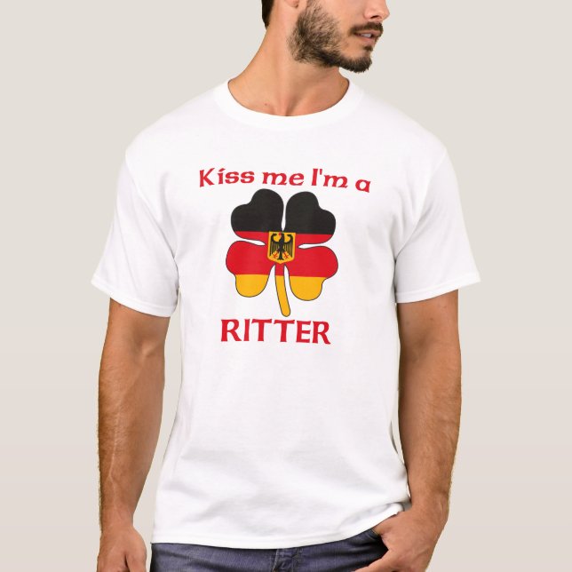 Den tyska personligen kysser mig I-förmiddagen Tee Shirt (Framsida)