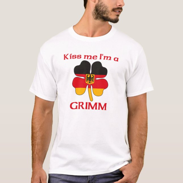 Den tyska personligen kysser mig I-förmiddagen Tee Shirt (Framsida)