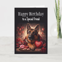 Den tyska Shepherd Hund Speciell vän