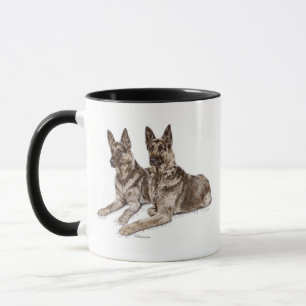 Den tyska Shepherd Hundar Mugg