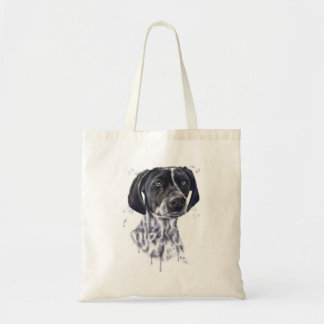 Den tyska Shorthaired pekarehund designtotot Tygkasse
