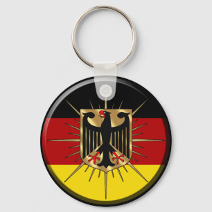 Den tysklanda Fussball Deutschland världen kämpa Nyckelring