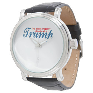 Den tysta majoriteten står med Trump Armbandsur