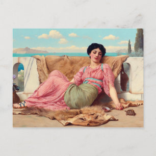 Den tysta Pet av Godward Vykort