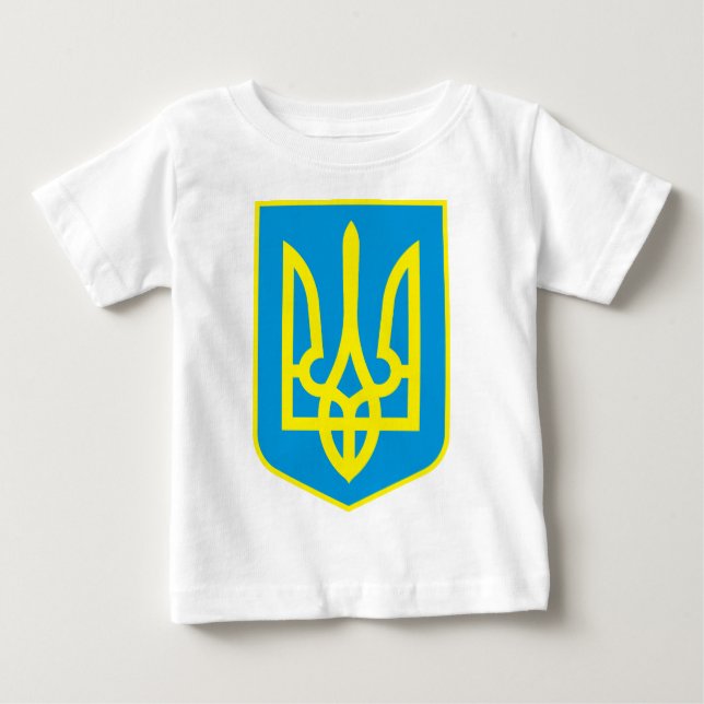 Den Ukraina vapenskölden specificerar Tee (Framsida)