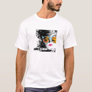 Den ULTIMAT Barcelona Spanien partyskjortan Tee Shirt