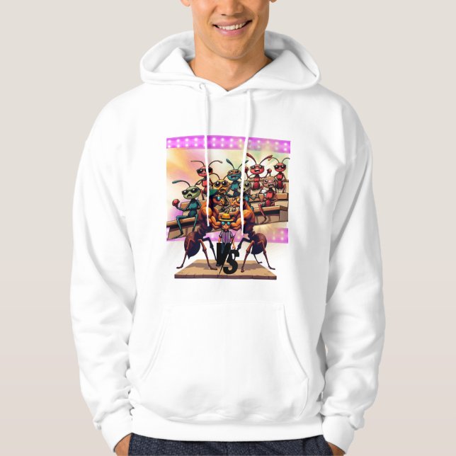 Den ultimata brottningen hoodie (Framsida)