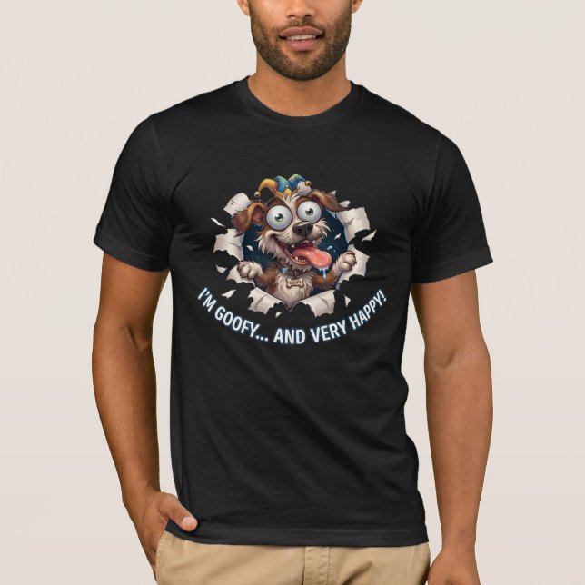 Den Ultimata Fåniga Hunden T Shirt (Framsida)