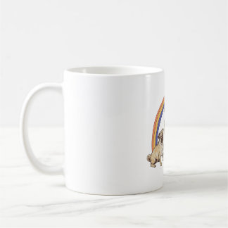Den ultimata glädjetrioen! 🐾 kaffemugg