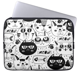 Den ultimata kattälskaren - Mysig katt-djur Laptop Fodral
