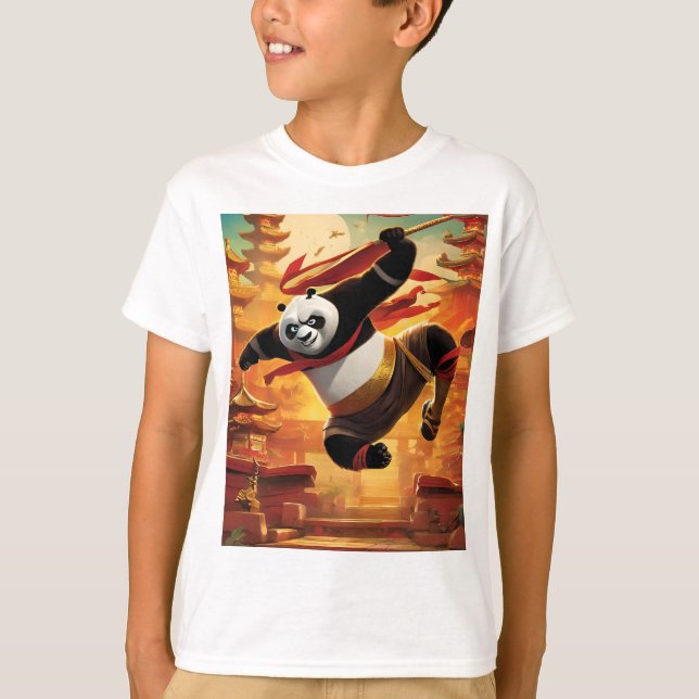 Den ultimata Kung fu - visa T Shirt (Framsida)