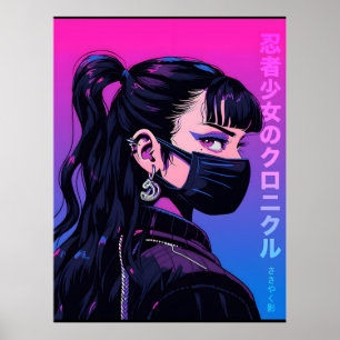 Den ultimata resan in i anime: Berättelser, karakt Poster