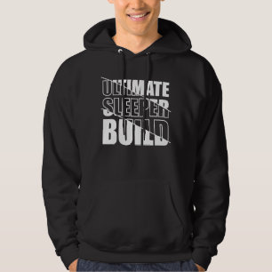 Den ultimata slipern-idrottsmannen bygger smalans hoodie