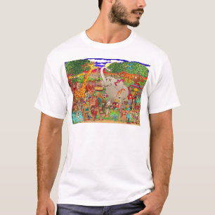 Den Uncaged Bronx zooen T-shirt