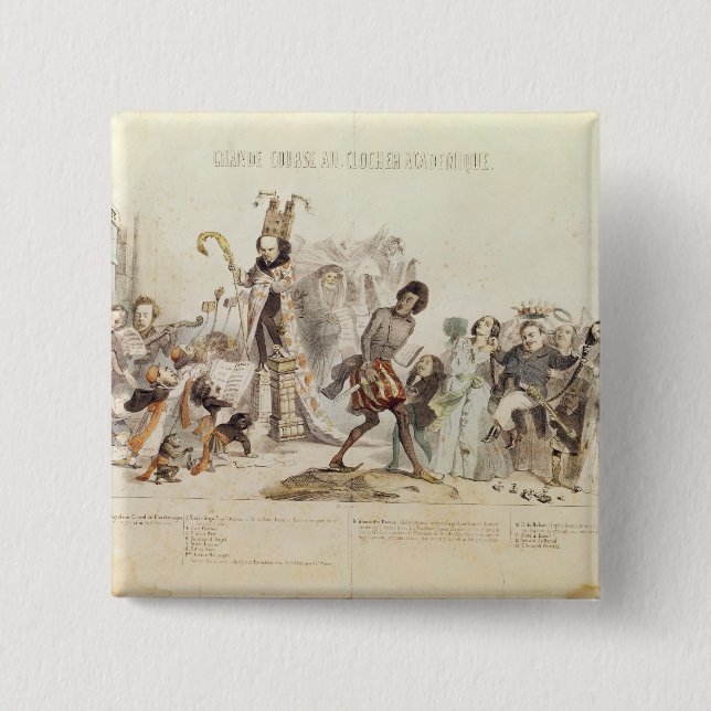 Den underbara akademiska konkurrensen knapp (Framsida)