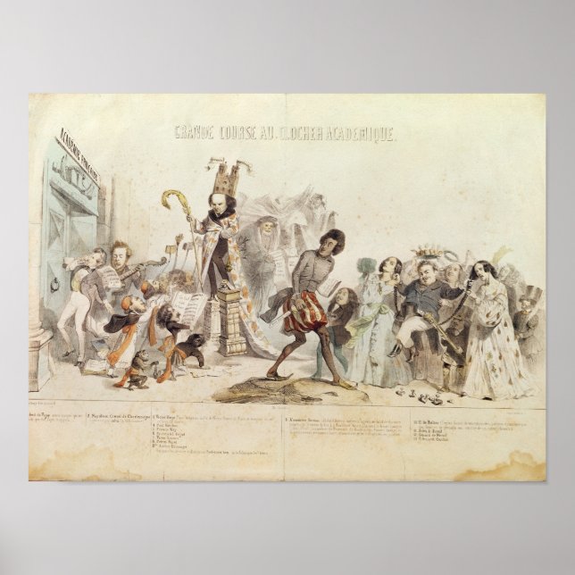 Den Underbara akademiska konkurrensen Poster (Framsidan)