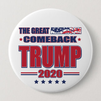 Den Underbara amerikanska komeback Trump 2020 Knapp