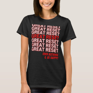 Den Underbara återställningsnotan är inget B T Shirt
