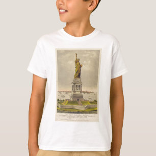 Den underbara Bartholdi frihetsgudinnan T-shirt