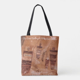 Den Underbara bilden av Horseshoe Canyon Utah Tygkasse