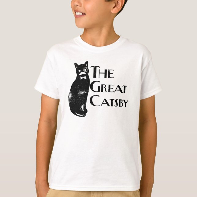 Den underbara Catsbyen T-shirt (Framsida)