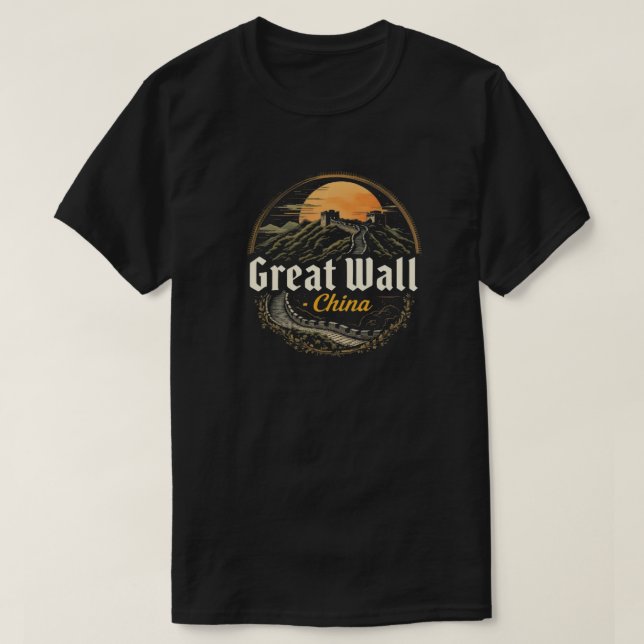 Den Underbara Chinan T Shirt (Design framsida)