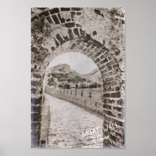 Den Underbara Chinan Veckans skyddslandskap Poster