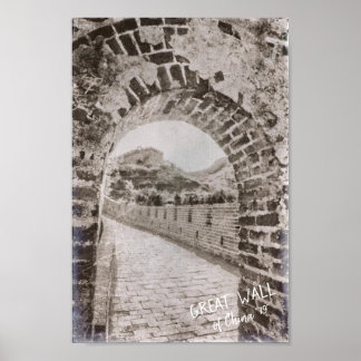 Den Underbara Chinan Veckans skyddslandskap Poster