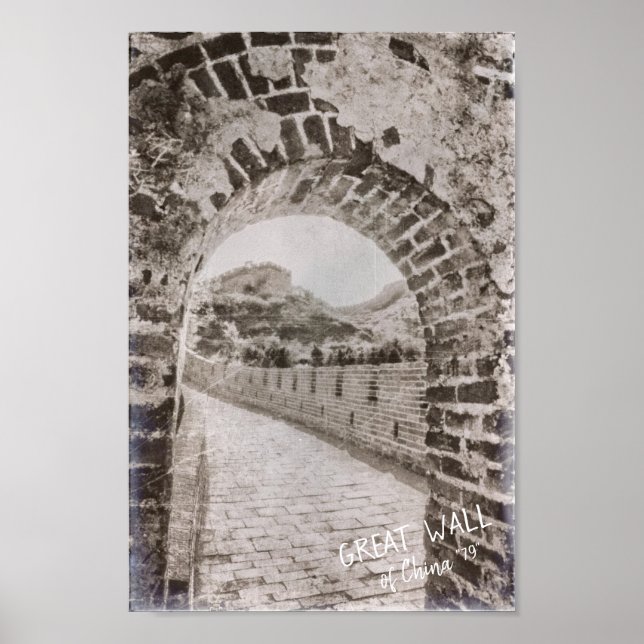 Den Underbara Chinan Veckans skyddslandskap Poster (Framsidan)