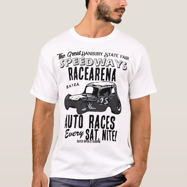 Den Underbara Danbury State Fair Racearena 1-Sided T Shirt (Framsida)
