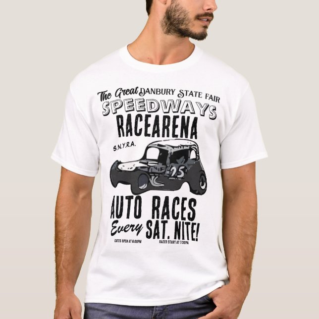 Den Underbara Danbury State Fair Racearena 1-Sided T Shirt (Framsida)