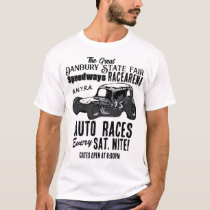 Den Underbara Danbury State Fair Racearena 2-Sided T Shirt