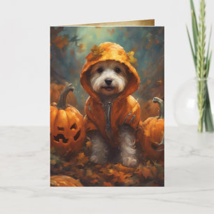 Den Underbara dockdockan, Cute Halloween Hälsning Kort