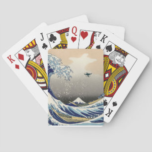 Den Underbara dragböljan av Kanagawa Casinokort