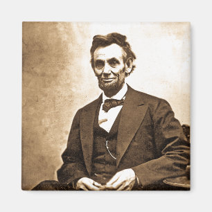 Den underbara emancipatoren - Abe Lincoln (1865) Magnet