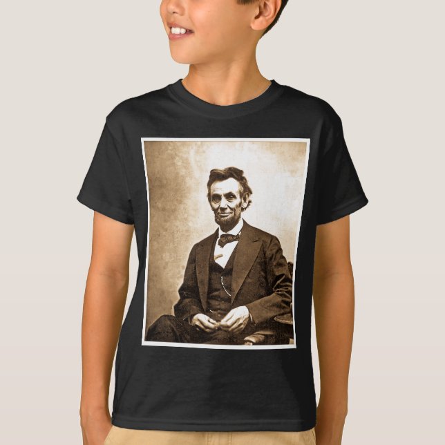 Den underbara emancipatoren Abe Lincoln (1865) Tee Shirt (Framsida)